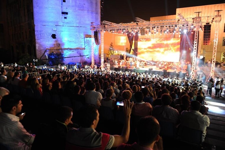 Nancy Ajram at Beirut Holidays